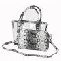 Кожена дамска чанта Patrizia Piu 419-006 - бежова
