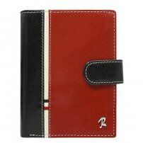 Портмоне Rovicky 326L-RBA-D RFID - черно + червено