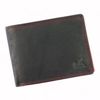 Портмоне Money Kepper SN5600 - черно + червено