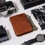Портмоне Peterson PTN N4C-02-HWM - кафяво