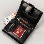 Портмоне Peterson PTN 339Z-CA - черно