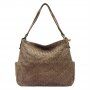 Kožená дамска чанта VS 023 - черно