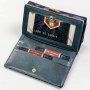 Портмоне Peterson PTN 42108-ONBF - цвят пепел