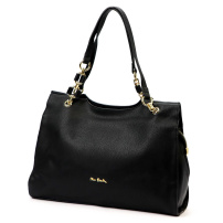 Kožená дамска чанта Pierre Cardin 55097 FRZ DOLLARO - черно