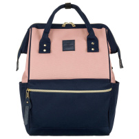 Раница Peterson PTN ALFA NAVY+PINK - морско синьо