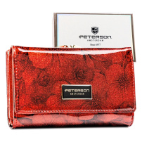Портмоне Peterson PTN PS108-FDS - червено