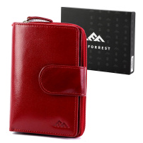 Портмоне EL FORREST 821-480 RFID - червено