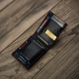 Портмоне Peterson PTN N78-VT - черно + червено