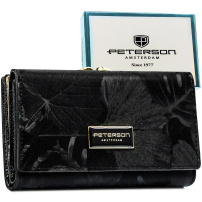 Портмоне Peterson PTN PS108-MLF - черно