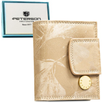 Портмоне Peterson PTN PS329-MLF - бежова