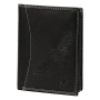 Портмоне Money Kepper CDD 5601 BIRD - черно + червено