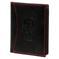 Портмоне Money Kepper CDD 5601 REBEL VINTAGE - черно + червено