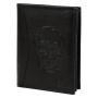 Портмоне Money Kepper CDD 5601 SKULL - черно + червено