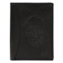 Портмоне Money Kepper CDD 5601 SKULL - черен + син