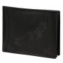 Портмоне Money Kepper CDD 5600 BIRD - черно + червено
