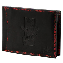 Портмоне Money Kepper CDD 5600 REBEL VINTAGE - черно + червено