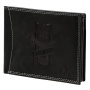 Портмоне Money Kepper CDD 5600 REBEL VINTAGE - черно + червено