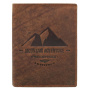 Портмоне Peterson PTN N4-BE-MOUNTAIN - кафяво