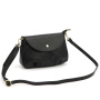 Kožená дамска чанта Luka 26-109 DOLLARO - черно