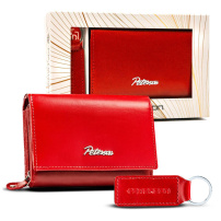 Портмоне Peterson PTN SET-D-02-KCS - червено
